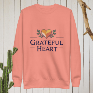 Unisex Premium Sweatshirt Plus Size - Grateful Heart